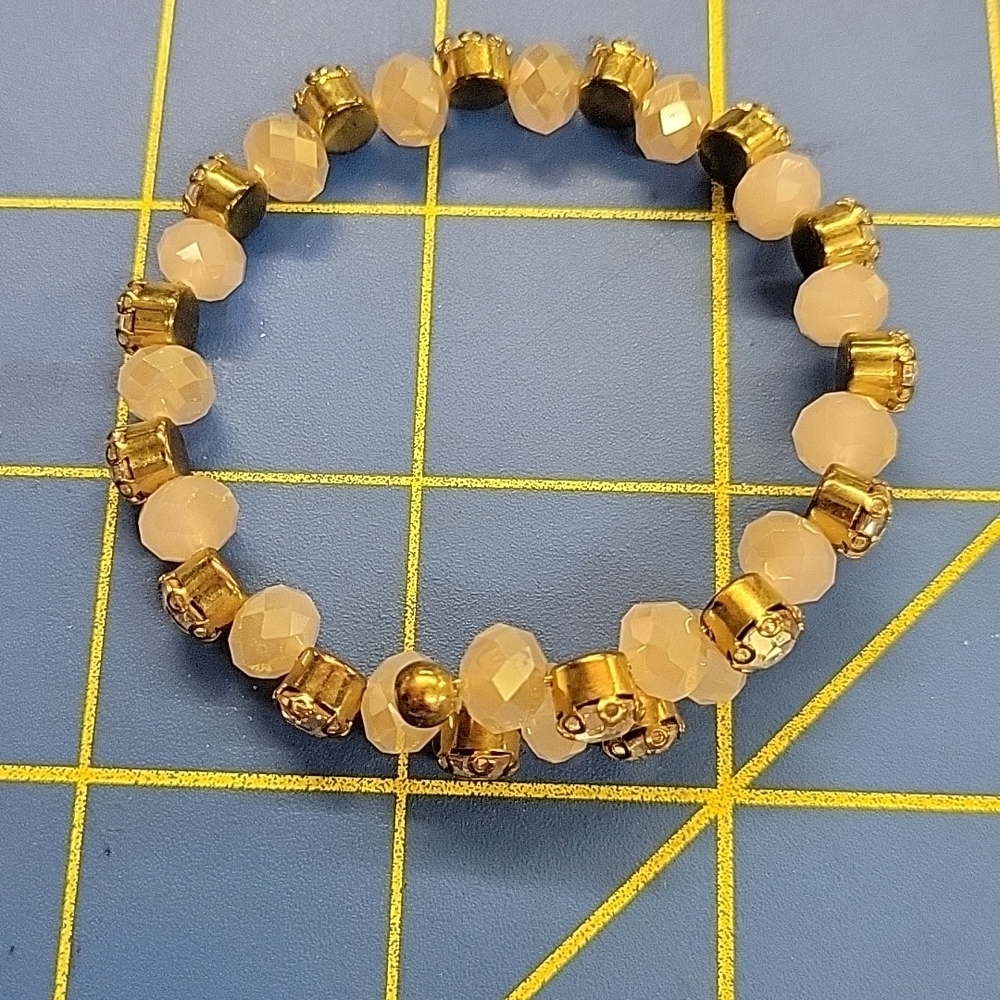 Rhinestone Beaded Bracelet